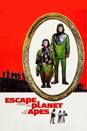 Poster artwork for Escape from the Planet of the Apes (1971)
