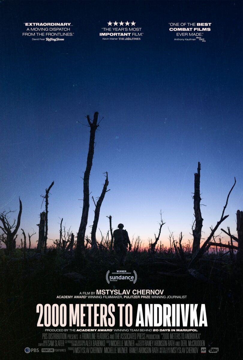 2000 Meters to Andriivka (2025) poster or primary title artwork