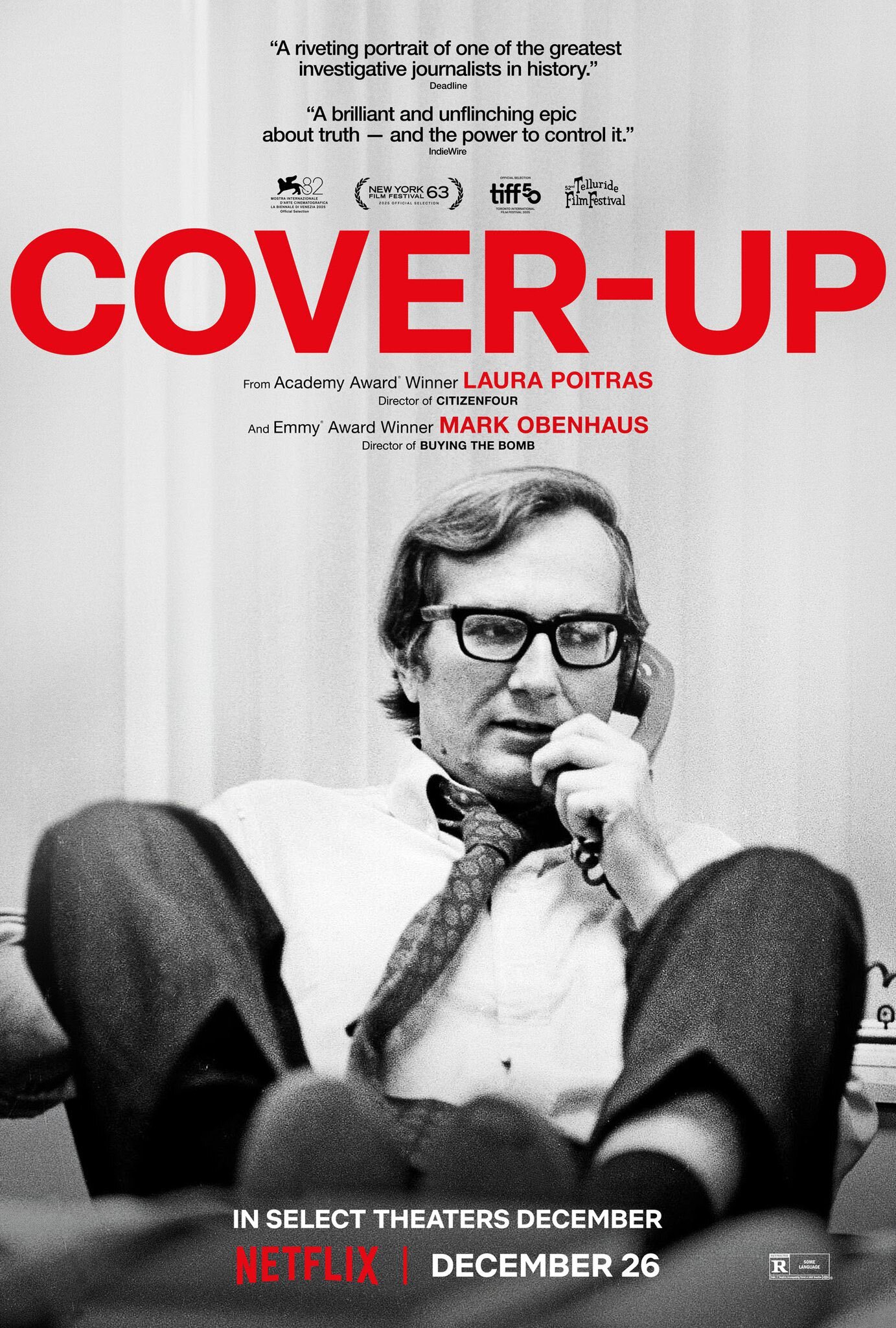 Cover-Up (2025) poster or primary title artwork