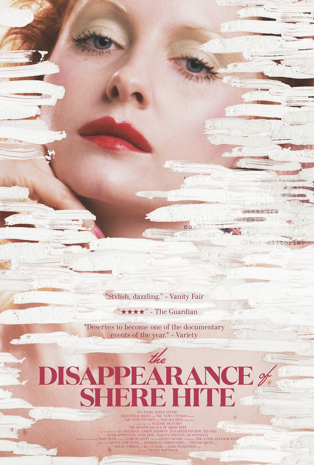 The Disappearance of Shere Hite (2023) poster or primary title artwork