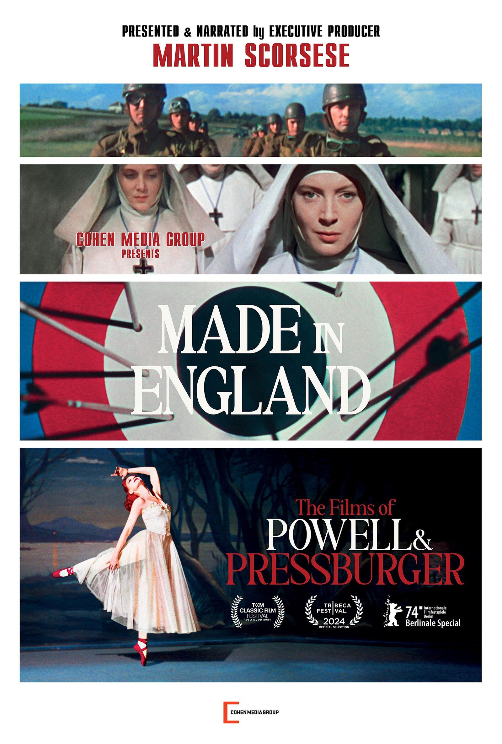 Made in England: The Films of Powell and Pressburger (2024) poster or primary title artwork