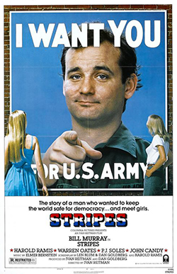 Cover art for Stripes (1981)