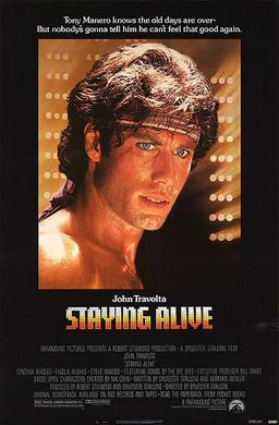 Cover art for Staying Alive (1983)
