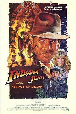 Cover art for Indiana Jones and the Temple of Doom (1984)