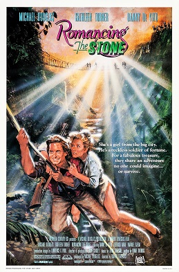 Cover art for Romancing the Stone (1984)