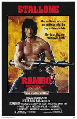 Cover art for Rambo: First Blood Part II (1985)
