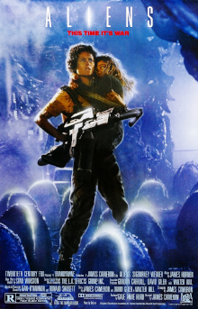 Cover art for Aliens (1986)