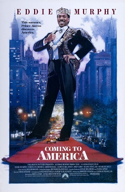 Cover art for Coming to America (1988)