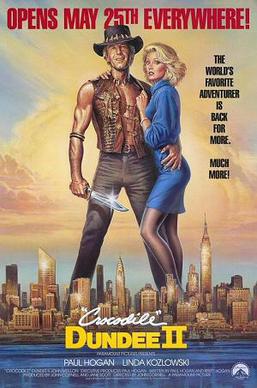 Cover art for Crocodile Dundee II (1988)