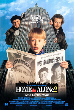 Cover art for Home Alone 2: Lost in New York (1992)