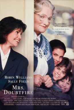 Cover art for Mrs. Doubtfire (1993)