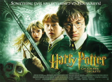 Cover art for Harry Potter and the Chamber of Secrets (2002)