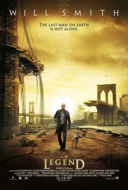 Cover art for I Am Legend (2007)