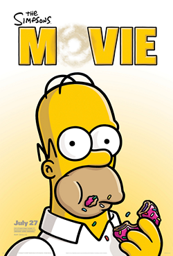 Cover art for The Simpsons Movie (2007)