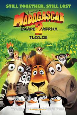 Cover art for Madagascar: Escape 2 Africa (2008)