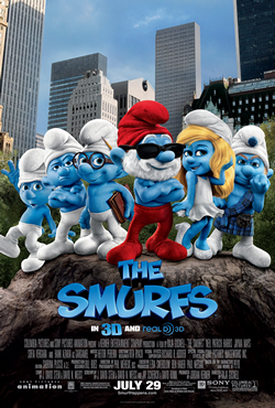 Cover art for The Smurfs (2011)