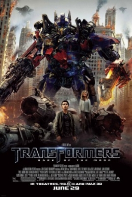 Cover art for Transformers: Dark of the Moon (2011)