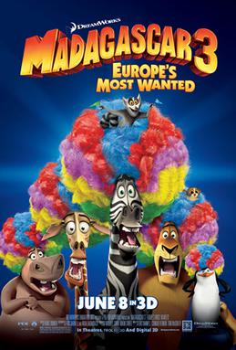 Cover art for Madagascar 3: Europe's Most Wanted (2012)