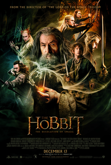 Cover art for The Hobbit: The Desolation of Smaug (2013)