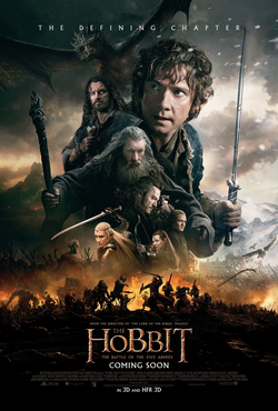 Cover art for The Hobbit: The Battle of the Five Armies (2014)