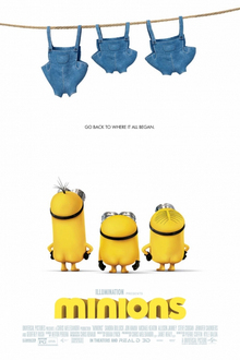 Cover art for Minions (2015)