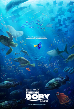 Cover art for Finding Dory (2016)