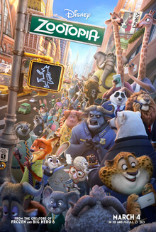 Cover art for Zootopia (2016)