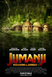 Cover art for Jumanji: Welcome to the Jungle (2017)