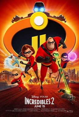 Cover art for Incredibles 2 (2018)