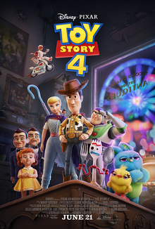 Cover art for Toy Story 4 (2019)
