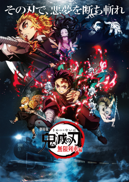 Cover art for Demon Slayer: Kimetsu no Yaiba Mugen Train (2020)
