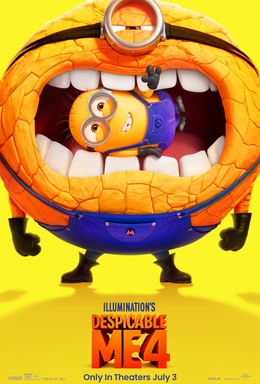 Cover art for Despicable Me 4 (2024)