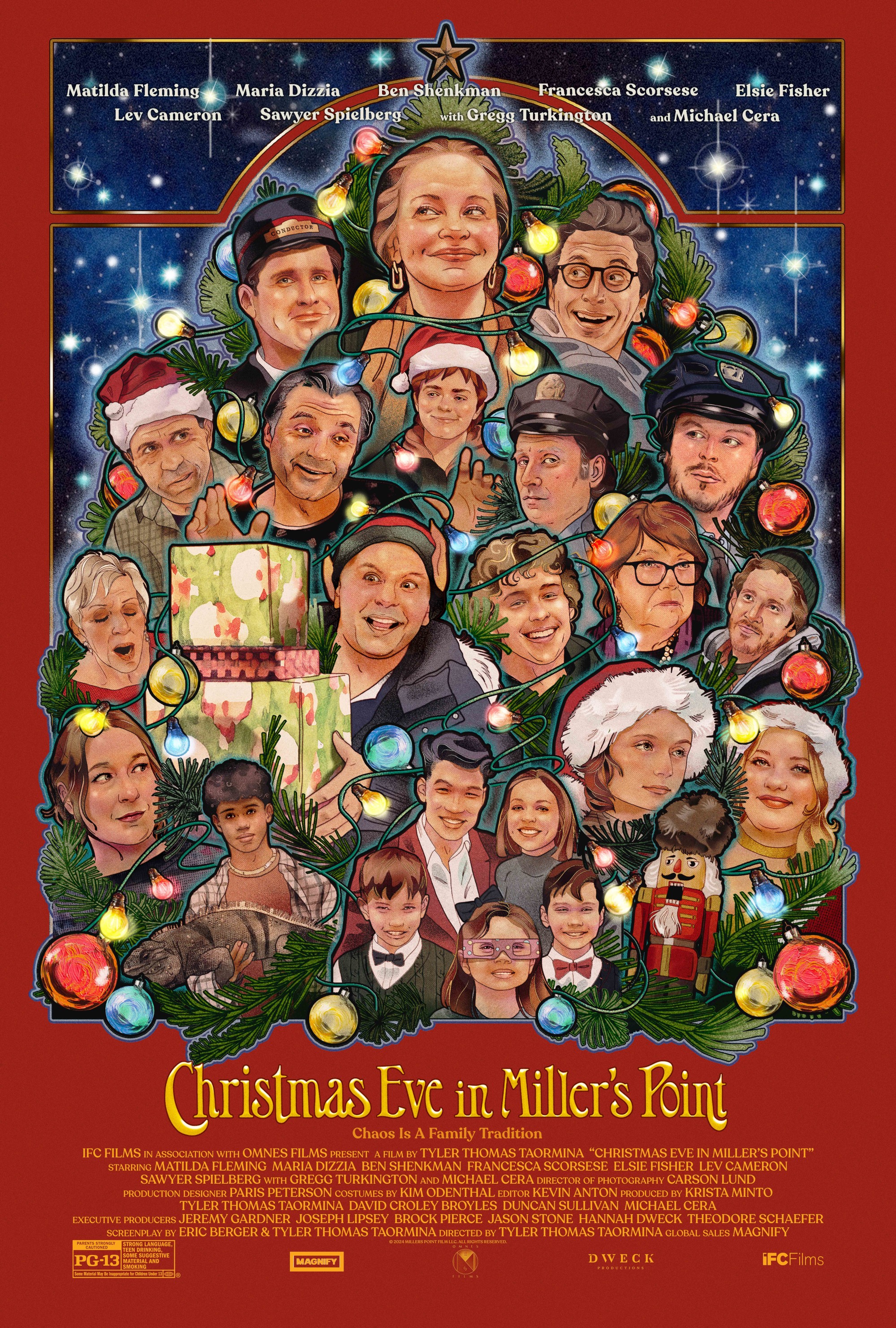 Christmas Eve in Miller's Point (2024) poster or primary title artwork