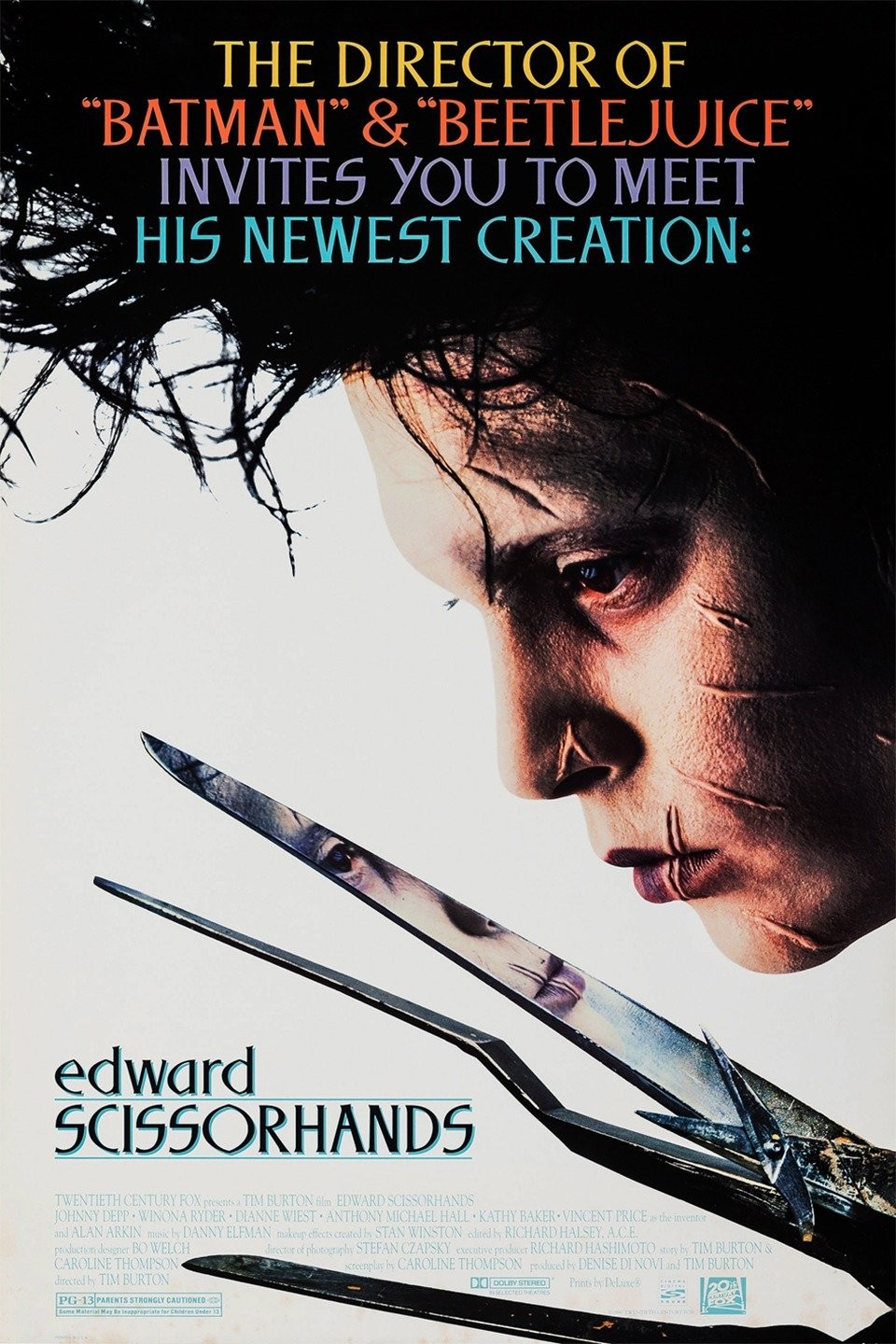 Edward Scissorhands (1990) poster or primary title artwork