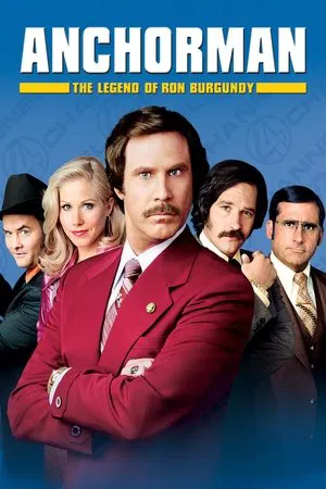 Anchorman: The Legend of Ron Burgundy (2004) poster or primary title artwork