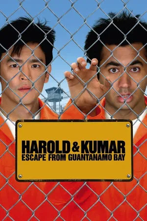Harold & Kumar Escape from Guantanamo Bay (2008) poster or primary title artwork