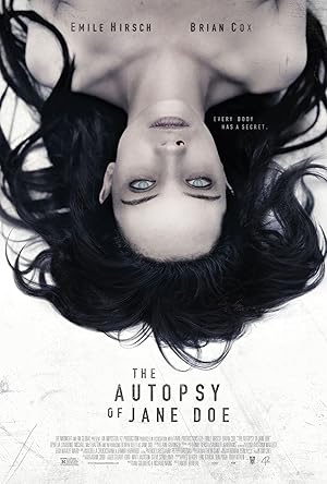 The Autopsy of Jane Doe (2016) poster or primary title artwork