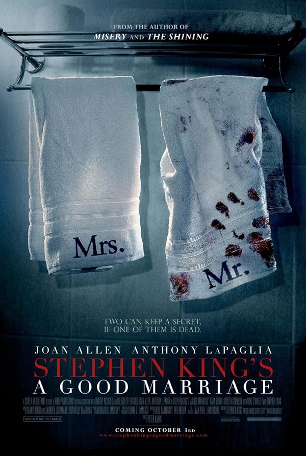 A Good Marriage poster or primary title artwork