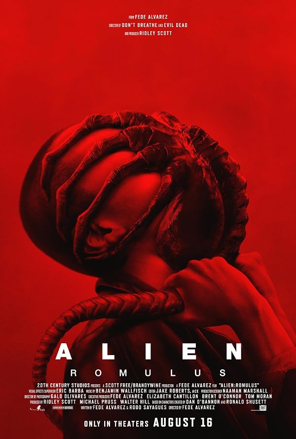 Alien Romulus poster or primary title artwork