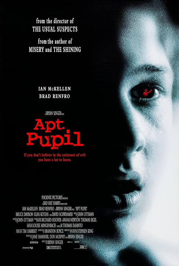 Apt Pupil poster or primary title artwork