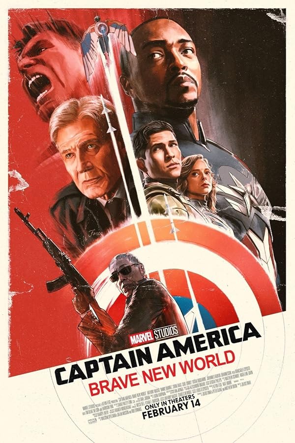 Captain America Brave New World poster or primary title artwork