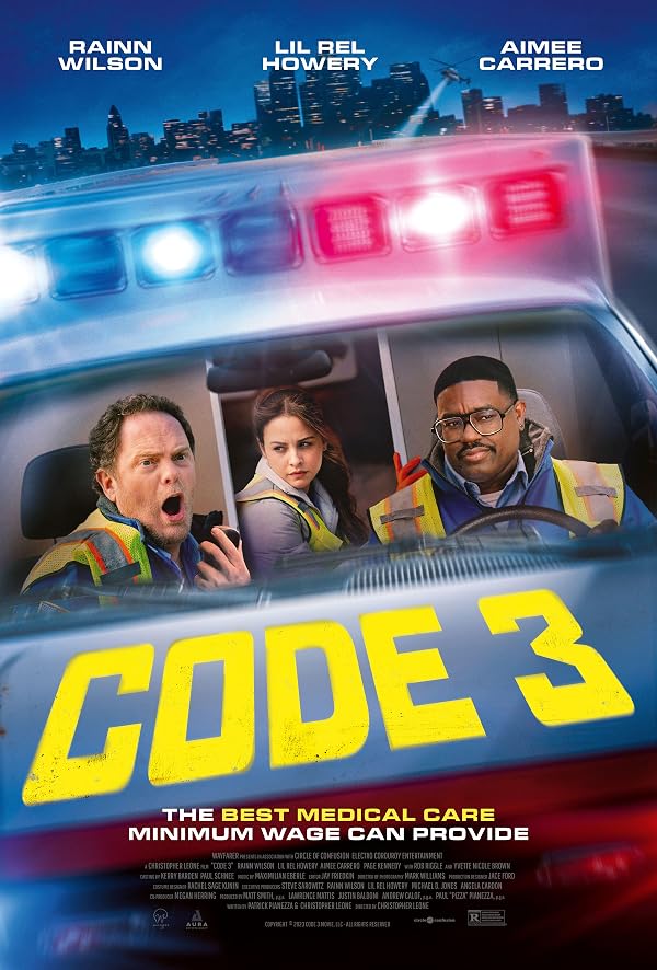Code 3 poster or primary title artwork