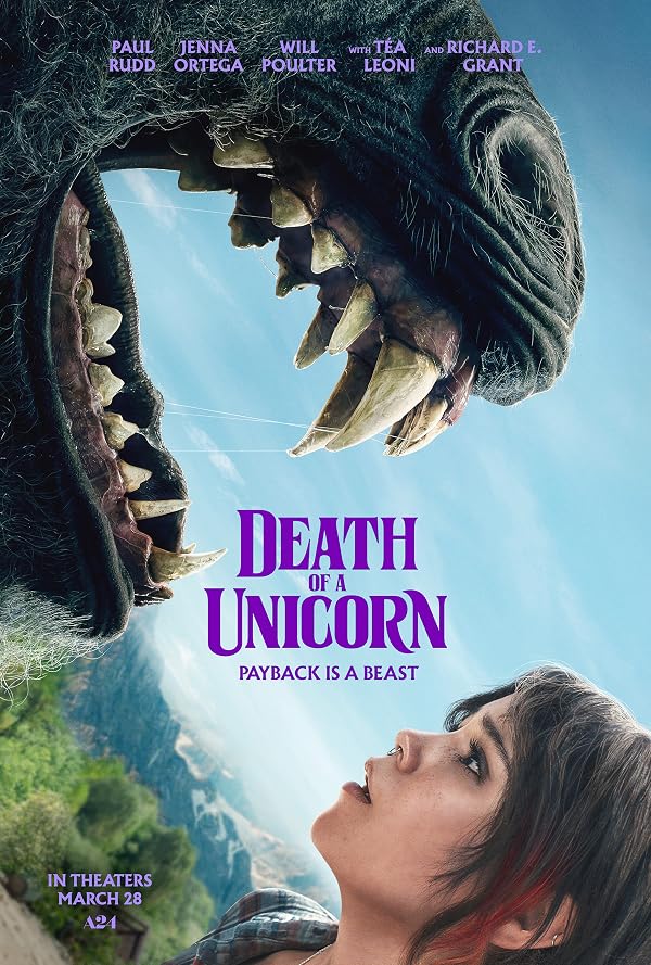 Death Of A Unicorn poster or primary title artwork