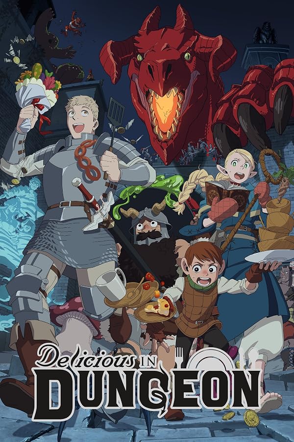 Delicious in Dungeon poster or primary title artwork