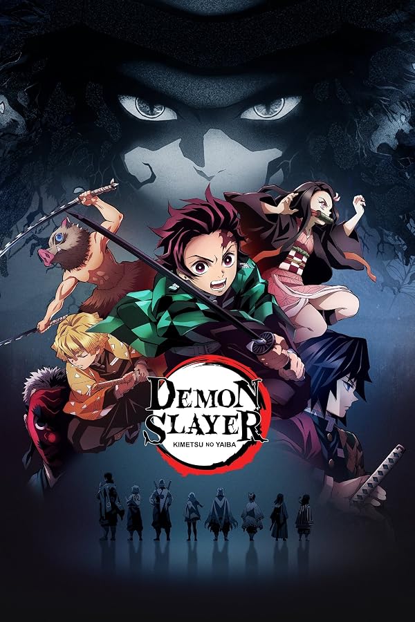 Demon Slayer Kimetsu no Yaiba poster or primary title artwork