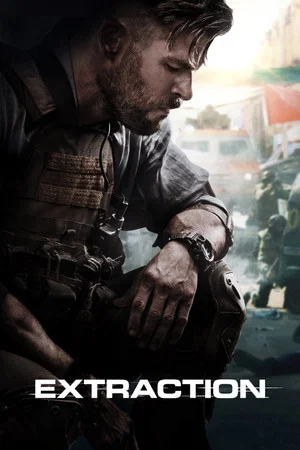 Extraction poster featuring Chris Hemsworth as Tyler Rake