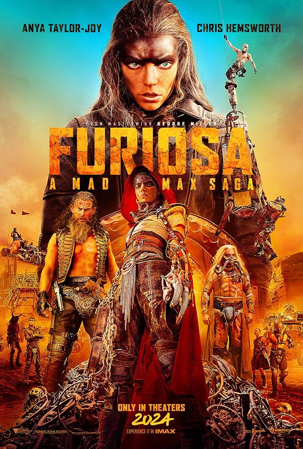 Furiosa: A Mad Max Saga poster or primary title artwork