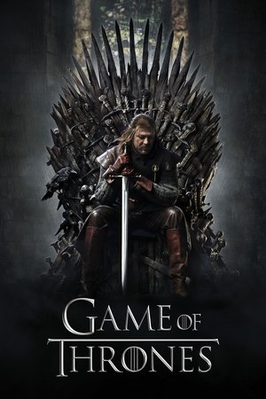 Game of Thrones poster showing Eddard Stark seated on the Iron Throne