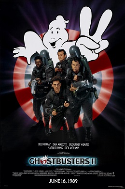 Ghostbusters II 1989 theatrical poster