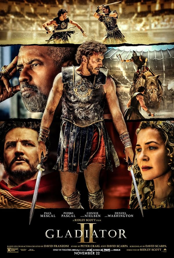 Gladiator II poster or primary title artwork